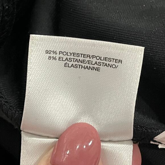 Anne Klein Black Velour Velvet Wrap Top Plus Size 0X Whimsigoth Dark Romance $89 - Picture 6 of 10